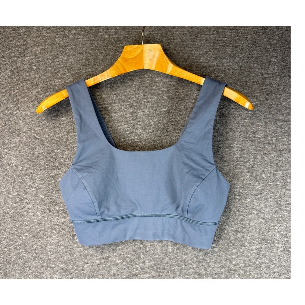 Lululemon Energy Sports Bra Size 8 Racerback Adjustable Width Gym Pickleball EUC